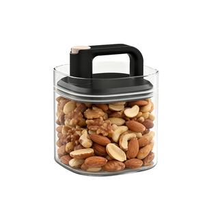Recipientes de Almacenamiento de Alimentos Herméticos de Vidrio de Borosilicato al Vacío Cubi de Alta Calidad al por Mayor, Tapas con Clip, Diseño Moderno para Regalos - Product Image 3