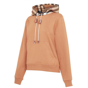 Sweat à capuche pull mode pour femmes 100% coton hiver chaud tenue décontracté logo personnalisé sweat à capuche imprimé OEM fournisseur de gros - Product Image 4