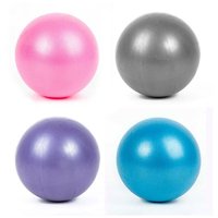 Mini balle d'exercice Pilates en PVC de 25cm, petite balle cintrée pour l'entraînement et la physiothérapie.