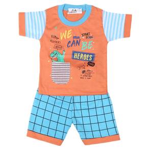 Traje de Manga Corta para Niño 4548 - Color Durazno - Product Image 2
