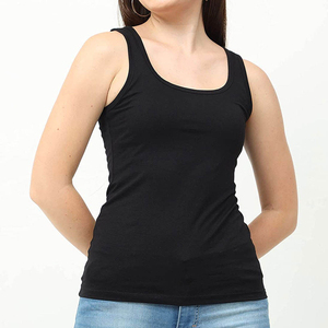 Buy <b>High</b> Quality Women Tank <b>Top</b> 100% Cotton and Polyester <b>Top</b> Sale Cotton Tank <b>Top</b> for Gym Wear Women 2026 - Product Image 1