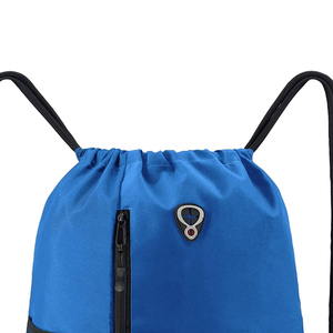 Bolsa con cordón de gimnasio ligera para acampar informal a la venta Bolsas de mochila con cordón ligeras de fabricación profesional - Product Image 6