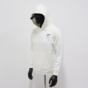 เสื้อฮู้ดดี้สั่งทำพิเศษ 400 500 GSM เสื้อฮู้ดดี้แบบสวมหัวทรงหลวม ไหล่ตก ผ้าคอตตอน 100% ทรงบ็อกซี่ สำหรับผู้ชาย - Product Image 3