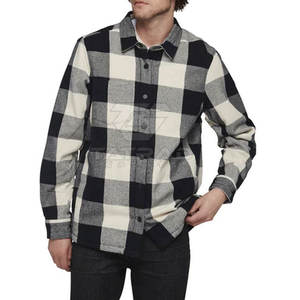 Chemise en flanelle pour homme, vente chaude, automne, décontractée, 100% coton, écologique, respirante, tailles personnalisables, vente en gros - Product Image 2