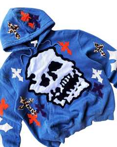 Sudadera con capucha clásica personalizable OEM 100% de alta calidad para hombre 280-300 Gsm Fleece (mezcla de algodón y poliéster) con forro digital - Product Image 3