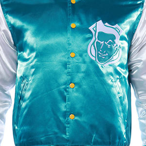 Veste de survêtement en satin d'hiver respirante avec logo Embiodry personnalisé, taille plus, pour hommes, prix avantageux et confortable - Product Image 4