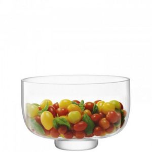 Finissage brillant de bol en verre clair de bol de récipient de fruit pour le bol arrondi de serveur de pop-corn de forme - Product Image 3