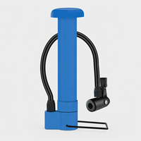 Pompe à vélo Boyan BB155 Mini pour VTT et ballon de basket, valve Schrader, matériau PP, 80 PSI