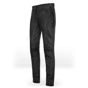 Precio al por mayor pantalones de cuero hechos a medida para los hombres con logotipo personalizado pantalones de cuero de diseño único - Product Image 4