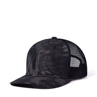 Casquettes Richardson de haute qualité en gros, casquette trucker 7 panneaux personnalisable 100 % coton vierge avec maille, réglable, respirante