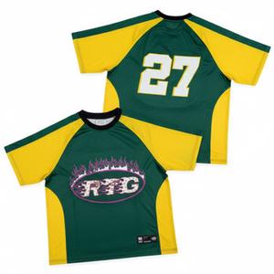 Tontons Custom Breathable Mesh Short Sleeve Sports Jersey Soft Fit Custom Printed Oversized American Football <b>Fans</b> Tshirts - Product Image 6
