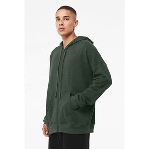 Venta al por mayor de fábrica, sudadera con cremallera para hombre, de algodón 100% Material, estilo informal y informal, cierre de cremallera, logotipo personalizado - Product Image 1