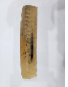 Modern Design Folding Comb Modern Design Hair Comb Mini Vintage Handmade Bridal Feather Hair Comb with Natural Horn Pocket Size - Product Image 5