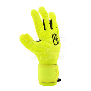Gants de gardien de but professionnels avec paume antidérapante et gants de gardien de but de construction légère avec doigt en rouleau - Product Image 4