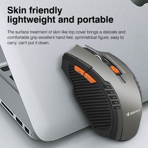 JERTECH JR4 <span class=keywords><strong>Souris</strong></span> de jeu optique <span class=keywords><strong>sans</strong></span> <span class=keywords><strong>fil</strong></span> à 6 boutons, 3 DPI 2.4G confortables, 6D, best-seller pour joueurs en ligne - Product Image 2