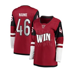 ชุดฮอกกี้น้ำแข็งแบบใหม่ คุณภาพสูง รับผลิตตามแบบ บริการ OEM ดีไซน์ล่าสุด ชุดทันสมัย ระบายอากาศได้ดี แห้งเร็ว 100% - Product Image 5