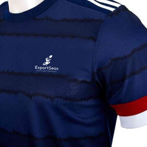 Camiseta de fútbol de alta calidad de tamaño adulto equipo de entrenamiento personalizado desgaste camiseta de fútbol a bajo precio - Product Image 3