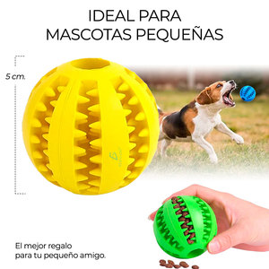 Juguete Interactivo Ecológico de Plástico TPR para Mascotas, Pelotas de Lujo de 5 cm para Perros y Gatos, Comedero Sostenible para Gatos para Jugar - Product Image 4