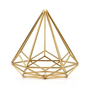 Modern <b>Gold</b> Knot <b>Statue</b> a striking minimalist sculpture designed to bring contemporary elegance to any space - Product Image 6
