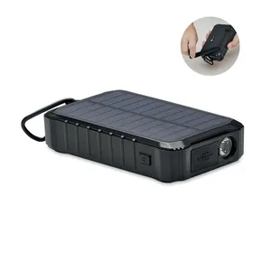 DYA Powerbank solaire personnalisé 8000mAh pour gadgets promotionnels - Product Image 1