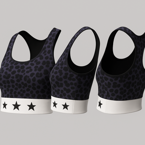 เสื้อชั้นในกีฬาแบบสปอร์ตบราสำหรับผู้หญิง คอกลม เซ็กซี่ โชว์หลัง รองรับแรงกระแทกสูง เป็นมิตรกับสิ่งแวดล้อม ยืดได้สี่ทิศทาง น้ำหนักเบา ระบายอากาศดี เหมาะสำหรับโยคะ ไซส์พลัส - Product Image 4