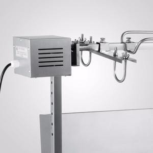 Machine à griller au barbecue en acier inoxydable, rôtissoire à viande moderne, barbecue au charbon de bois automatique, capacité 40 kg, rôtissoire commerciale pour restaurant - Product Image 3