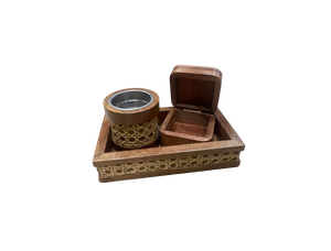 การออกแบบล่าสุด Bakhoor ธูปBurner การออกแบบที่กําหนดเองอาหรับธูปBurnerไม้ bakhoorธูปขดลวดผู้ถือสําหรับกัล์ฟ - Product Image 5