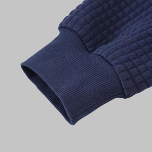 Fabrication conception personnalisée automne vente chaude hommes sweats à capuche décontracté 100% coton poche surdimensionné pull à capuche régulier - Product Image 5