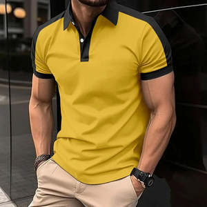 เสื้อเชิ้ตผู้ชายแขนสั้นลำลองผ้าถักเนื้อผ้าฝ้าย 100% ระบายอากาศได้ดี เหมาะสำหรับวิ่ง ปกเสื้อแบบปกเชิ้ต  แบรนด์สั่งทำพิเศษ  ฤดูร้อน 2025 - Product Image 4