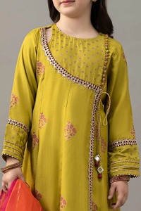 Traje Gharara de estilo pakistaní tradicional para niñas con bordado y Kameez elegante para Eid y funciones de fiesta - Product Image 5