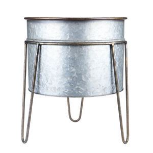 Planteur de fleurs en métal enduit de poudre de haute qualité vente chaude décoration de fête de noël de mariage Style Unique moderne léger - Product Image 3