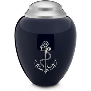 Urnes de crémation et souvenir de style américain au fini brillant pour les cendres humaines et les animaux domestiques Pot de conteneurs Urnes funéraires en métal au design personnalisé - Product Image 5