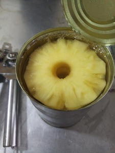 Piezas de piña enlatada de 800g, pieza de piña enlatada en jarabe de azúcar con precio competitivo, piña triturada en jarabe ligero - Product Image 6