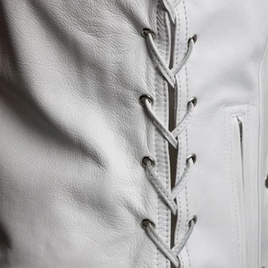 Gilet en cuir de moto de haute qualité à prix bas, logo personnalisé, léger, pour hommes, vente en gros, gilet de moto tendance - Product Image 2