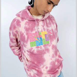 Wholesale Solid Color Basic Loose <b>Long</b> Sleeve <b>Oversized</b> Hooded Comfy Drop Shoulder Pullover <b>Hoodies</b> for Man Basics - Product Image 2