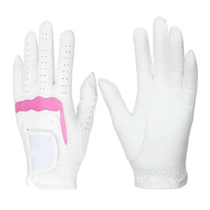 Gants de golf personnalisés de qualité supérieure en cuir multicolore avec un design à la mode à séchage rapide prix confortable avec logo personnalisé - Product Image 1
