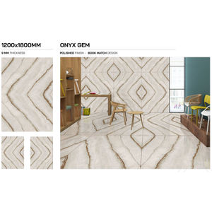 Losas grandes de alta calidad, 1200x1800mm, esmalte completo de porcelana cerámica esmaltada, azulejos para suelo de baño - Product Image 3