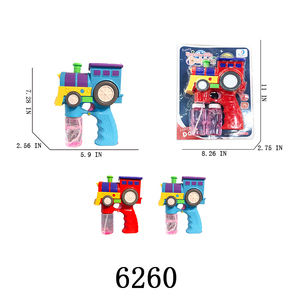 Machine à bulles sur le thème du train avec effets lumineux et sonores Modèle 6260 48PCS/CS - Product Image 1