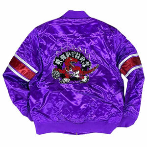 Chaqueta Universitaria Personalizada para Hombre, Talla Grande, 100% Poliéster Satinado, Estilo Urbano, Chaqueta de Béisbol para Hombre - Product Image 6