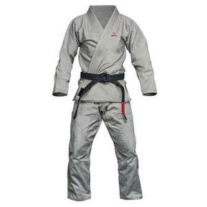 Kimono BJJ blanco Jiu Jitsu Gi hecho a medida para Artes Marciales brasileñas Judo Karate Jiu Jitsu traje con función elástica - Product Image 4