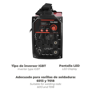 Saldatrice Inverter Wolfpack TIG 200 A MMA 160 A - Product Image 5