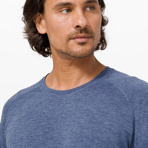 Camisetas de manga larga de peso pesado de gran tamaño Unisex de alta calidad, cuello redondo personalizado, doble capa para hombres - Product Image 4