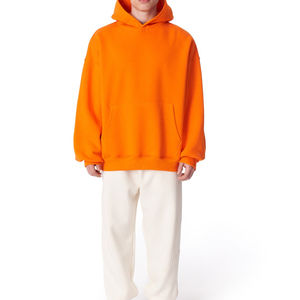 Sweats à capuche oversize pour hommes, 100% coton mélangé, polaire léger, confortable, à porter à l'intérieur et à l'extérieur, coupe-vent - Product Image 6