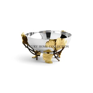 Bols à fruits en métal artisanal de qualité supérieure avec un design antique et des détails uniques pour une pièce maîtresse décorative intemporelle - Product Image 5