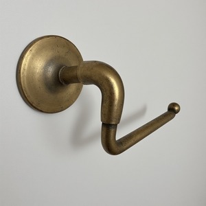 Elegant Metal Toilet Paper <b>Holder</b> With Rustic Hammered Surface Artisan Handmade Offering Decorative Accent For Interiors - Product Image 6