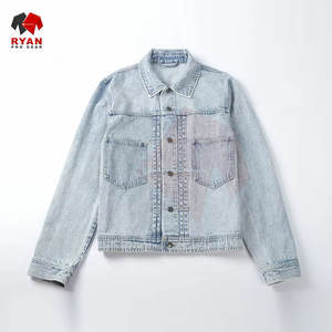 Chaqueta Vaquera Personalizada Ryan Pro Gear para Hombre, Tejido Cómodo y Transpirable con Logotipo Personalizado, ODM OEM - Product Image 1