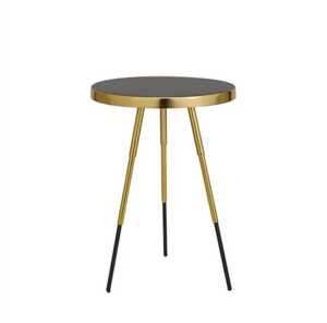 Mesa auxiliar de metal elegante de alta calidad para espacios funcionales y decoración de habitación para exportación, venta a precio económico - Product Image 4