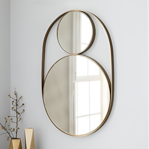 Espejos de pared decorativos de primera calidad Diseños de espejos de pared completos modernos para hogares y salas de estar para decoración del hogar y bodas - Product Image 4