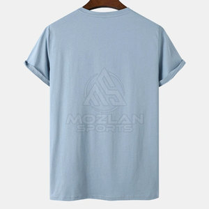 เสื้อยืดผู้ชายขนาดสั่งทำพิเศษ คุณภาพดีที่สุด เสื้อยืดผู้ชายสีพื้น เสื้อยืดผู้ชายสั่งทำพิเศษคุณภาพสูง - Product Image 2