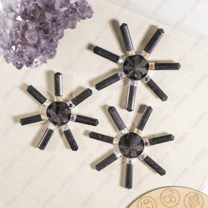 Pyramide Générateur d'Énergie en Tourmaline Noire pour la Guérison des Chakras et la Méditation – Vente en Gros - Product Image 4